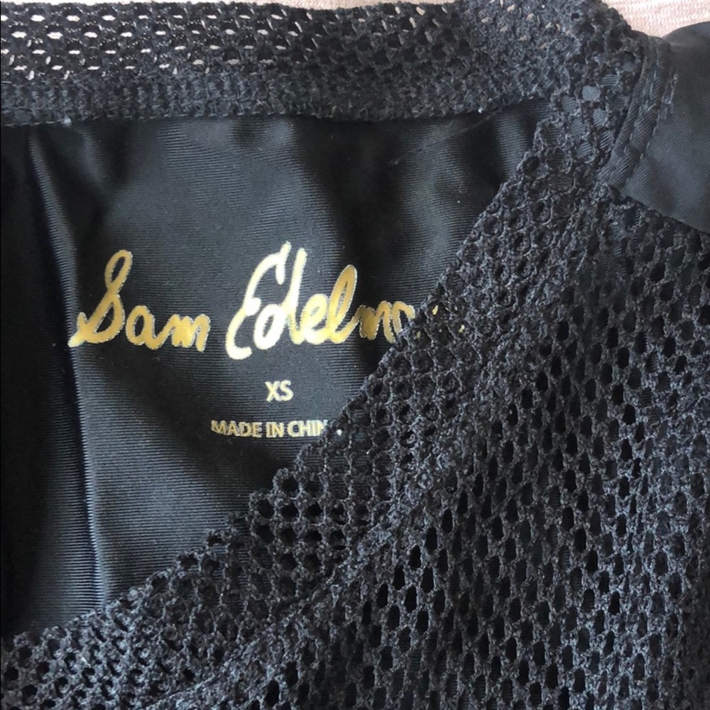 Sam Edelman athletic top tank mesh sleeveless cami - Picture 4 of 5